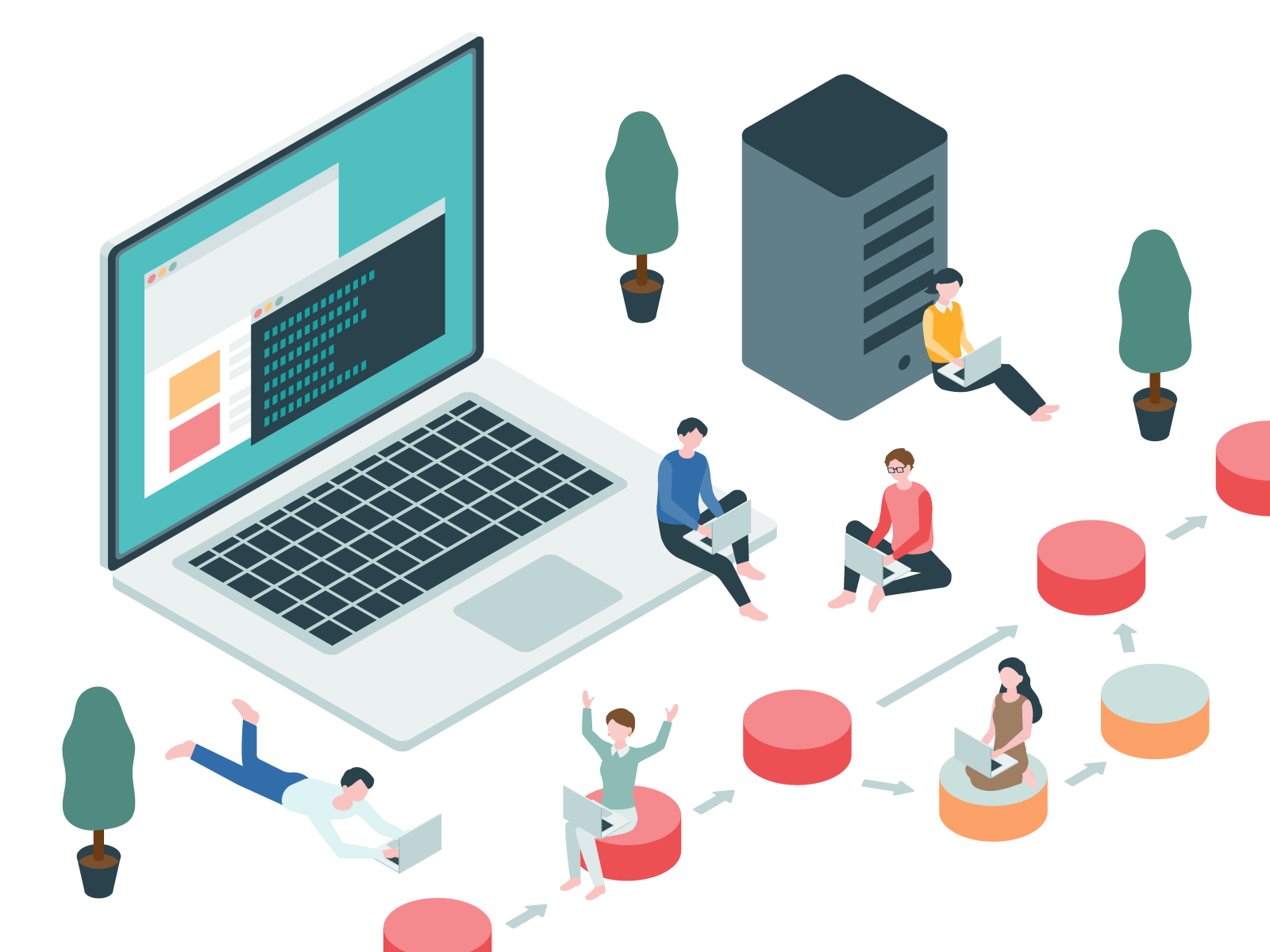 AIを活用した業務効率化のイメージ